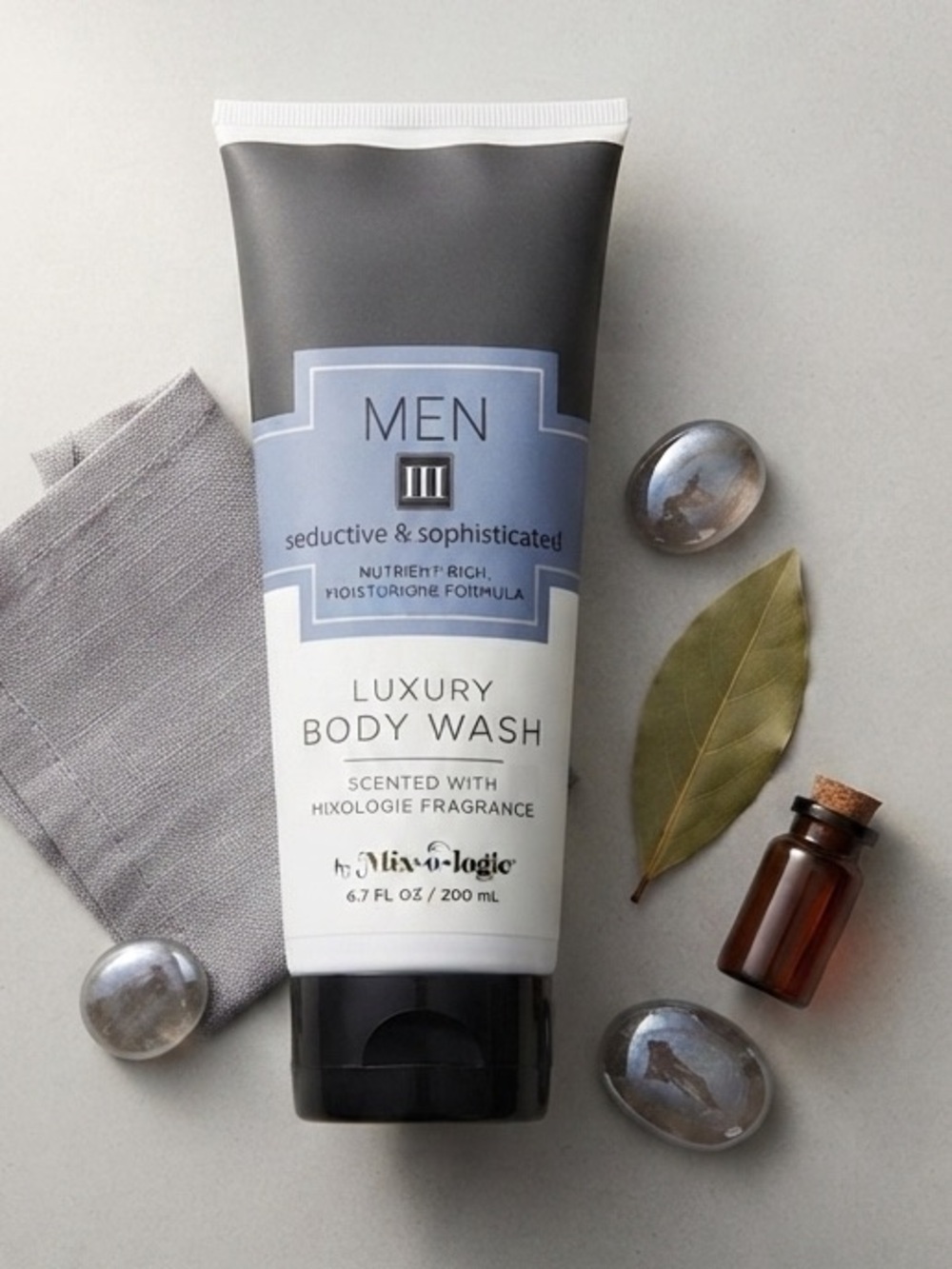 Mixologie Men III Luxury Body Wash - Black and Blue
